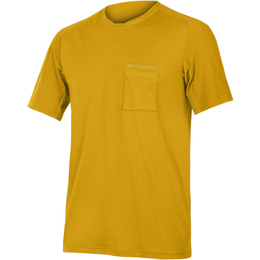 ENDURA GV500 FOYLE Short-Sleeved Jersey Yellow 2023 0